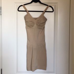 Spanx Dress Slip with underwire bra - size L